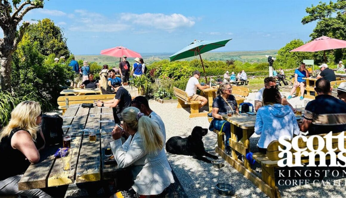 The Scott Arms named as one of the best pub gardens in the UK