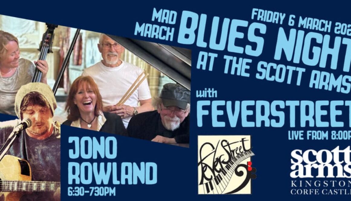 Blues Night at the Scott Arms 6 March